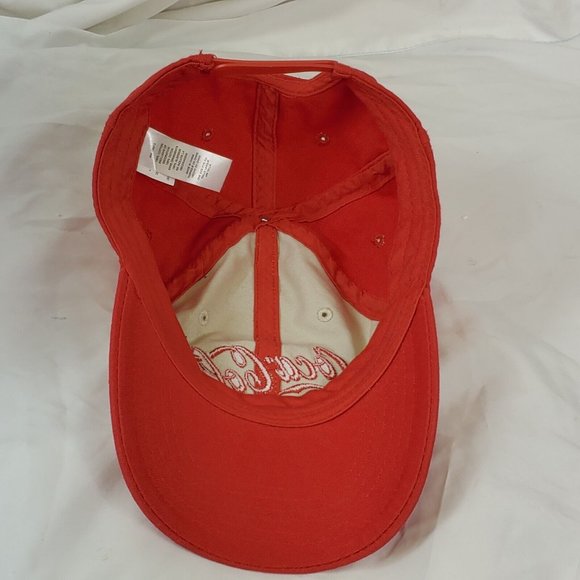 Coca Cola Trucker Hat Snapback Baseball Vintage 1886 red white - Picture 7 of 10